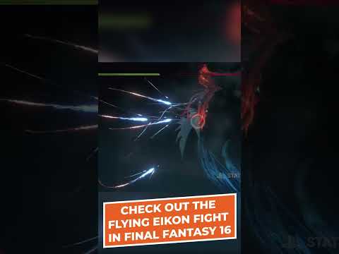 Check out the Flying Eikon fight in Final Fantasy 16!