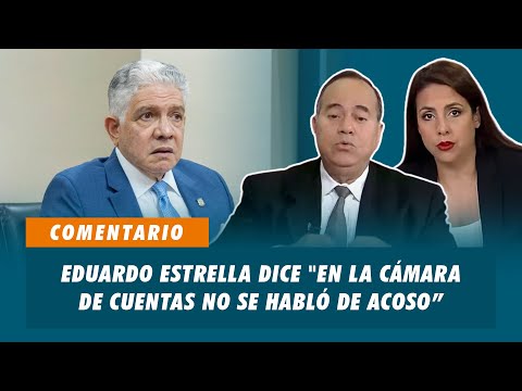 Eduardo Estrella dice "En la Cámara de Cuentas no se habló de acoso” | Matinal