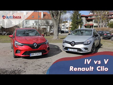 Renault Clio IV kontra V, czyli pojedynek dwóch francuzów. Który lepszy? #test #recenzja PL