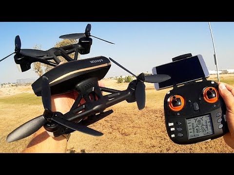 WLToys Q373-E 720p HD FPV Camera Drone Flight Test Review - UC90A4JdsSoFm1Okfu0DHTuQ