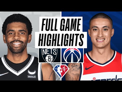 NETS at WIZARDS | FULL GAME HIGHLIGHTS | February 10, 2022 video clip 