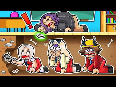 Escaping School using a SPOON in Roblox!