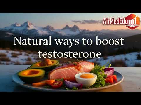 Natural Ways to Boost Testosterone #airmededu