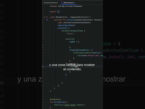 Organizá tu pantalla con Scaffold en Jetpack Compose