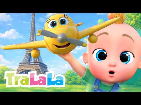 Avion cu motor - În jurul Lumii ✈️ Cântecul Copilăriei | TraLaLa Cântece Copii