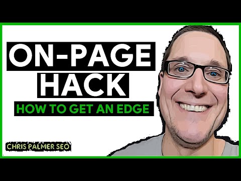 On-Page SEO Hack For ELITE Optimization