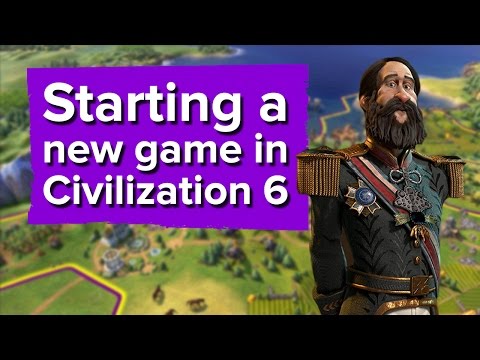 Starting a new game in Civilization 6  (Hands-on Gameplay + Interview) - UCciKycgzURdymx-GRSY2_dA