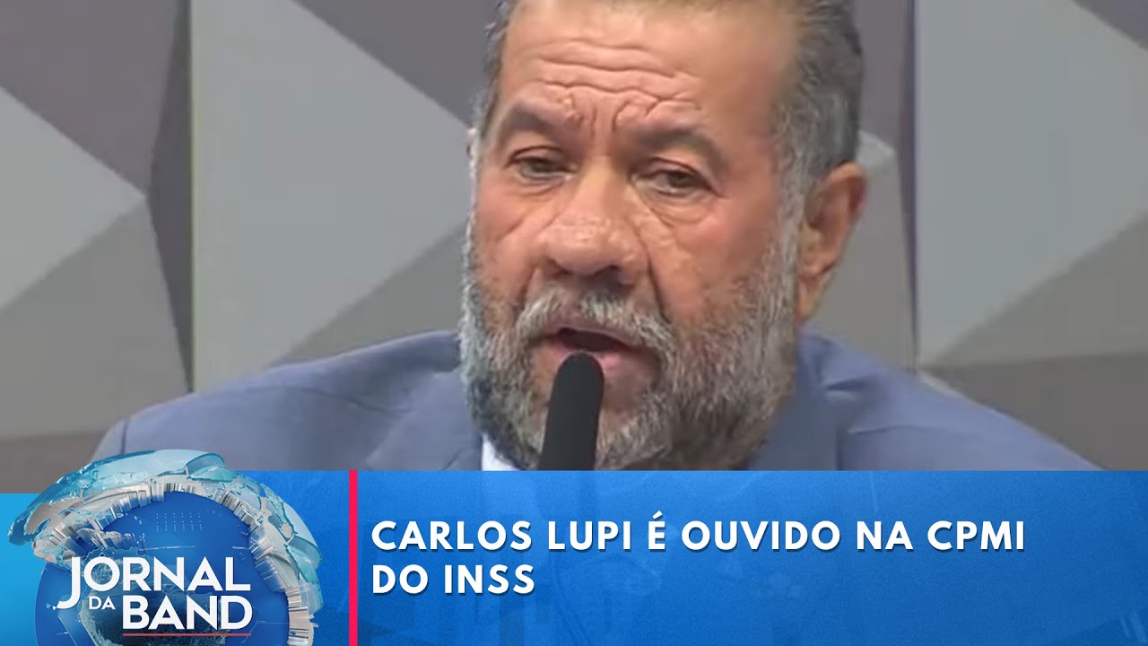 Ex ministro da previdência Lupi participa de audiência na CPI do INSS