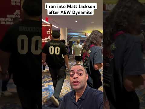 I Ran Into Matt Jackson After AEW Dynamite In Florida