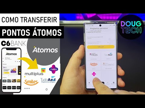 C6 Átomos - Como Transferir seus PONTOS do C6 Bank