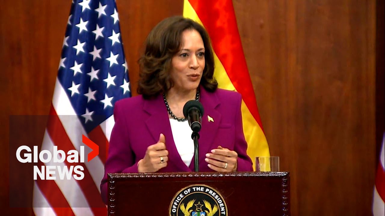 Kamala Harris speaks on importance of LGBTQ+ rights while in Ghana