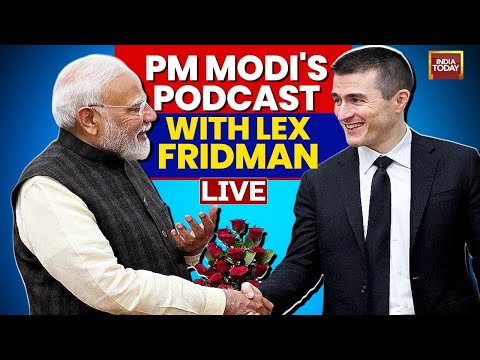 LIVE PM Modi's 'Epic 3-hour Podcast' With Lex Fridman  | Fridman Calls Conversation  'Most Powerful'