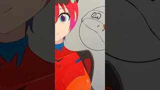 【エヴァ×ガンダム】アスカコスのマチュ描いてみた/イラストメイキング #イラスト#エヴァンゲリオン #ガンダム