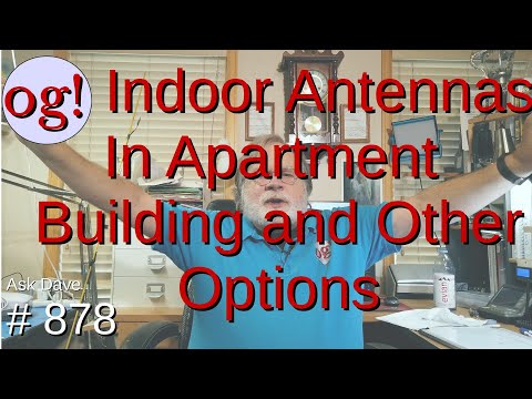 Indoor Antennas In Apartment Building and Other Options (#878)
