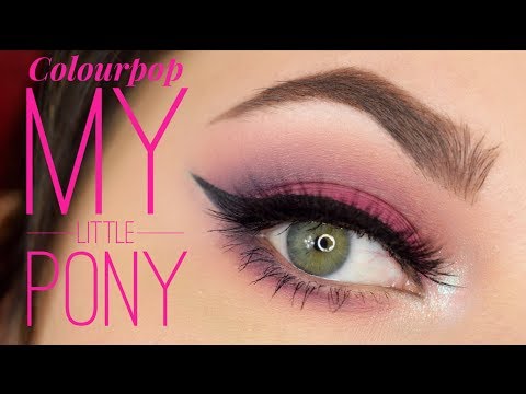 COLOURPOP MY LITTLE PONY PALETTE TUTORIAL | PINK AND PURPLE EYESHADOW TUTORIAL - UCmLbMOPd-isWQoQSrwjGoVQ