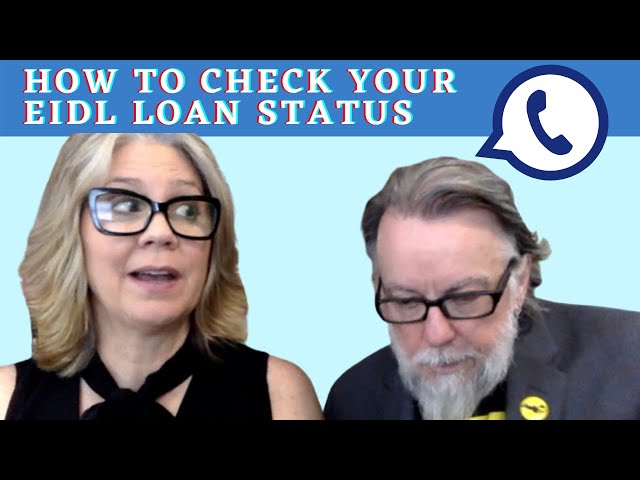 How to Check Your Eidl Loan Status