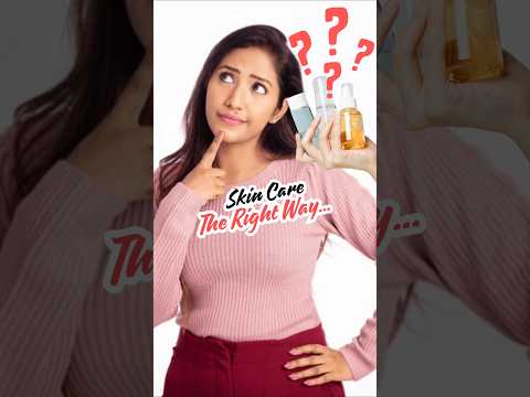 Confused, about what goes first in your skincare routine? ☀️ Morning 🌙 Night serum, sunscreen & mois