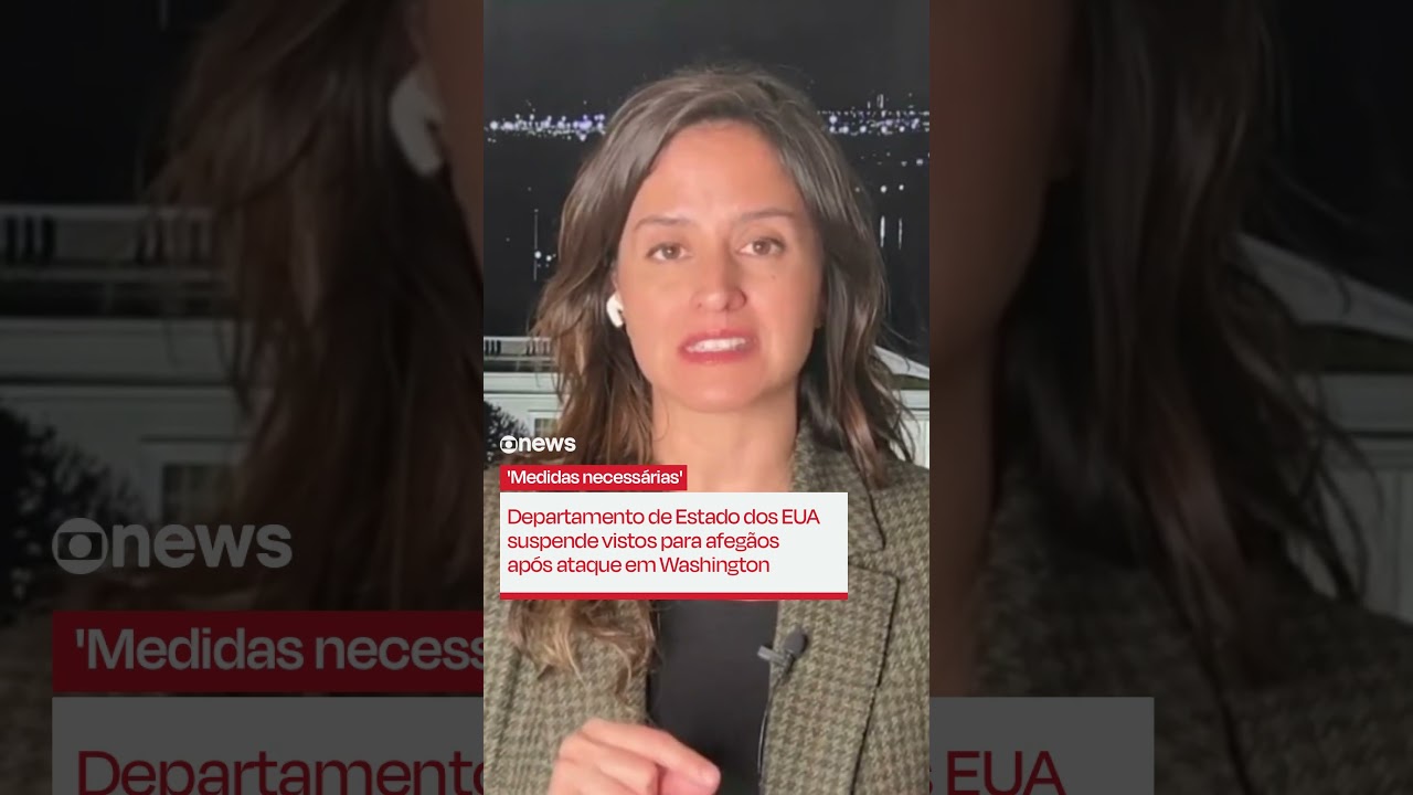 Departamento de Estado dos EUA suspende vistos para afegĂŁos apĂłs ataque em Washington