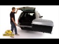 Thule 684 Terrapin Hitch Mount Cargo Box Demonstrated by Rack