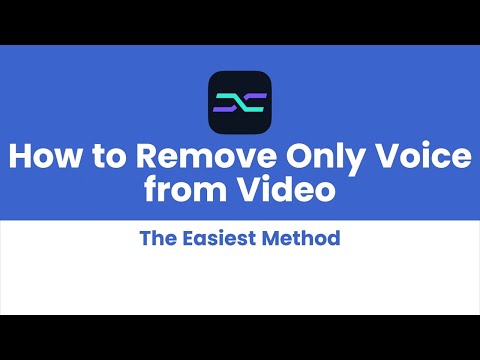 Remove Vocal from Video for Free! Find the Easiest Way