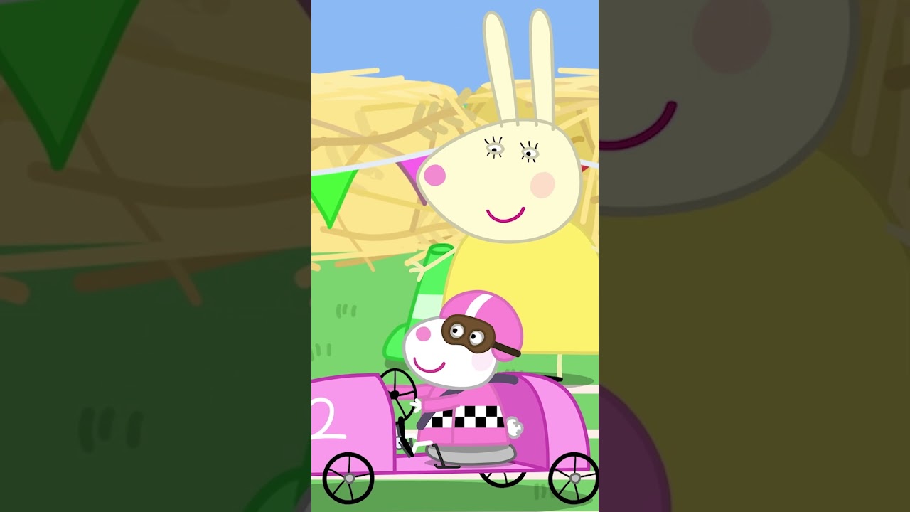 Full Go Karting Episode Now Available! #peppapig #shorts