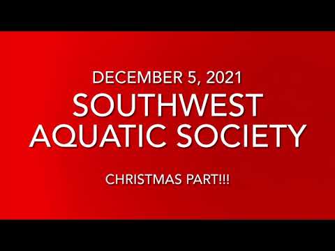 Southwest Aquatic Society, Christmas Party (Decemb 