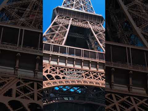 Did you know that The Eiffel Tower grows over the summer?