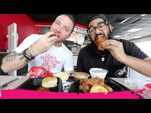 KFC VS Popeyes FRIED CHICKEN - American Fast Food Review | North Miami Beach, Florida - UC9SSUKnJIJxUjTD3eBaymLQ