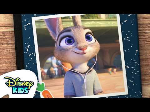 주토피아의 당찬 토끼, 주디 홉스를 만나보세요. 🐰🥕🎵 | 디즈니 메모리북 | @Disneykidskorea