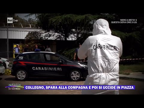 Collegno, spara alla compagna e poi si uccide in piazza - Estate in diretta 19/08/2024