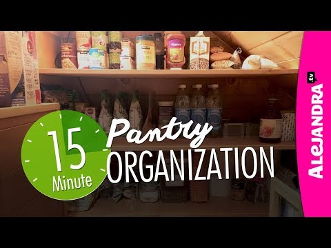 Pantry Organization (Quick 15-Minutes!) - UCcvu0uB6SzugED_5FEC7Z0Q