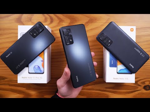 XİAOMİ REDMİ NOTE 11 AİLESİ GELDİ ! | Redmi Note 11S , Redmi Note 11 Pro 5G Kutu Açılışı