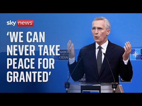 NATO Secretary General Jens Stoltenberg news conference following Defence Ministers meeting