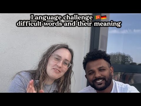Language challenge 🇩🇪 🇱🇰 Difficult words and their meaning | Flavourblending