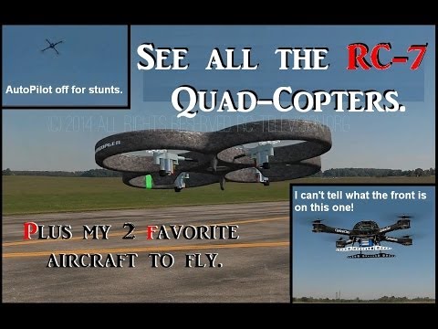 What kind of Quadcopters are on Aerofly RC-7? - UCvPYY0HFGNha0BEY9up4xXw