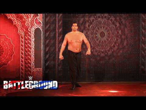 The Great Khali returns to assist Jinder Mahal in his Punjabi Prison Match: WWE Battleground 2017 - UCJ5v_MCY6GNUBTO8-D3XoAg