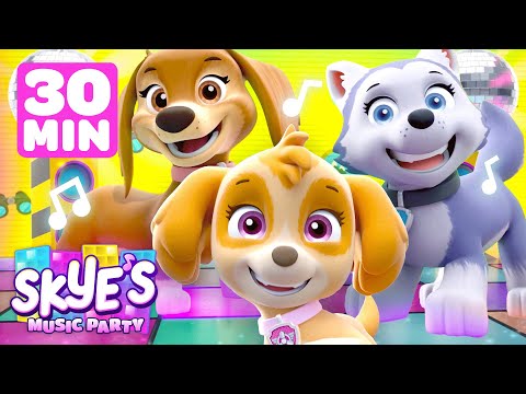 PAW Patrol Skye's Music Party! w/ Everest & Liberty | 30 Minute Compilation | Shimmer and Shine