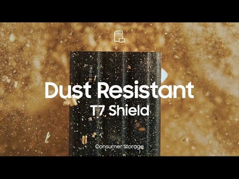 Portable SSD T7 Shield: Dust | Samsung