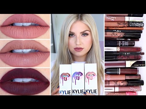 Kylie Lip Kits ? Dupes & First Impression Review!