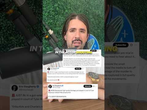 Did The Court Show HD Footage Of Tyler Robinson In The Act Of Shooting Or Are Influencers Lying?