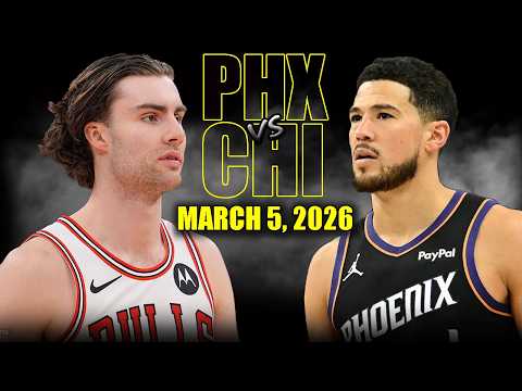 Phoenix Suns vs Chicago Bulls Full Game Highlights – March 5, 2026 | NBA Season