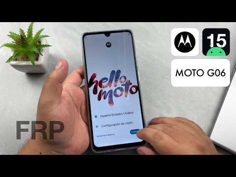 Eliminar Cuenta de Google Motorola Moto G06 | Android 15