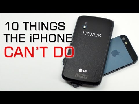 10 Things the iPhone 5 Can't do that Nexus 4 Can - UCXzySgo3V9KysSfELFLMAeA