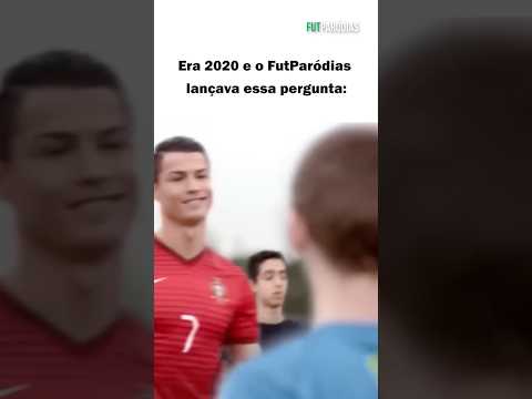 E aí, Robô ou o ET? 🤖👽 #futparodias #cristianoronaldo #messi