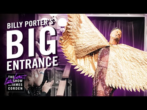 Billy Porter Knows How to Make a Grand Entrance