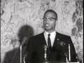 Bayard Rustin debates Malcolm X