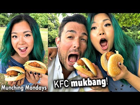 KFC has VEGAN CHICKEN"! How does it taste" // Munching Mondays Ep.28