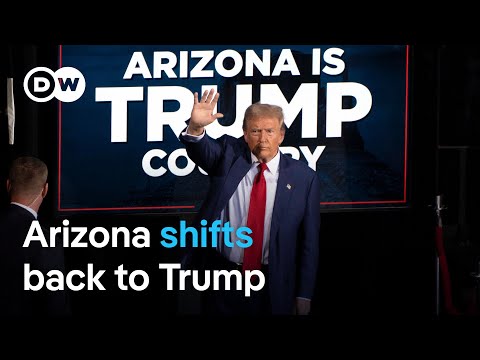 Trump flips Arizona after blue wave in 2020, securing win in all swing states | DW News