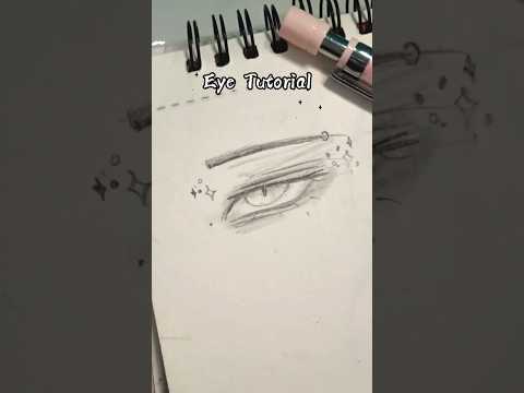 Anime Eye's Tutorial ✨ #anime #sketch #viral #art #shorts ❤️