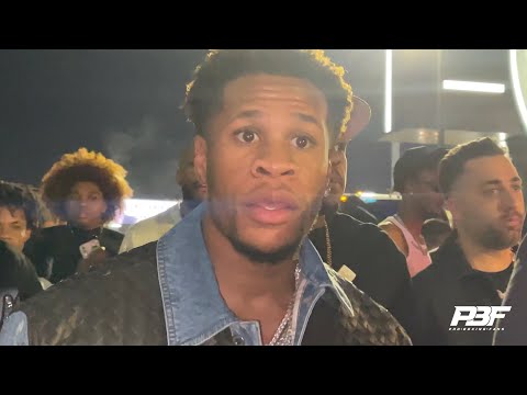 DEVIN HANEY INSTANT REACTION TO TERENCE CRAWFORD BEATING CANELO ALVAREZ